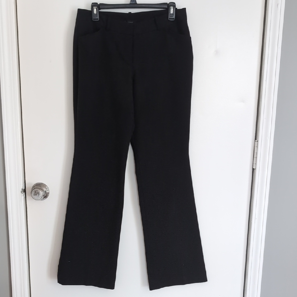 Worthington Black Boot Cut Flare Pants